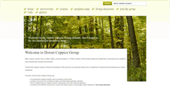 Desktop Screenshot of dorsetcoppicegroup.co.uk